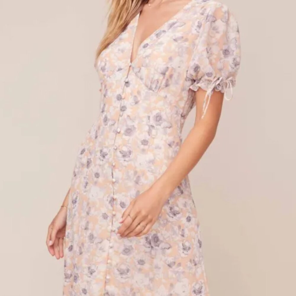 Chandler - Beautiful summery floral dress - Astr the Label size XS